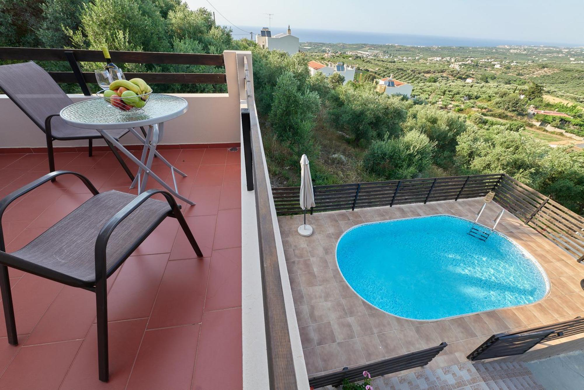 Exclusive Villa - Amazing View & Private Pool Agia Triada 外观 照片