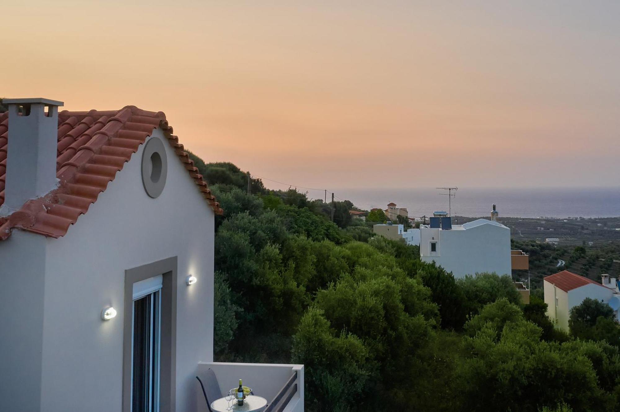 Exclusive Villa - Amazing View & Private Pool Agia Triada 外观 照片