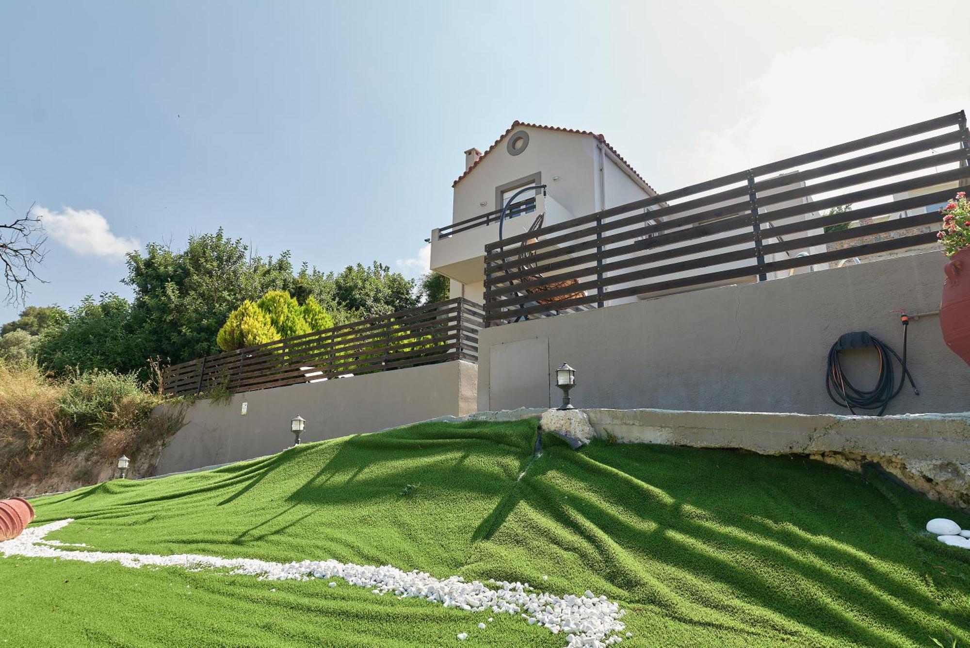 Exclusive Villa - Amazing View & Private Pool Agia Triada 外观 照片