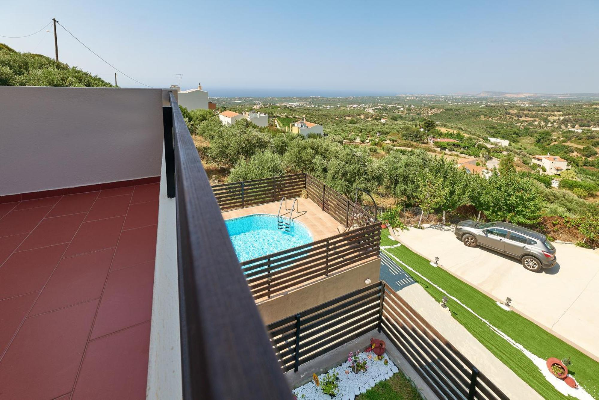 Exclusive Villa - Amazing View & Private Pool Agia Triada 外观 照片