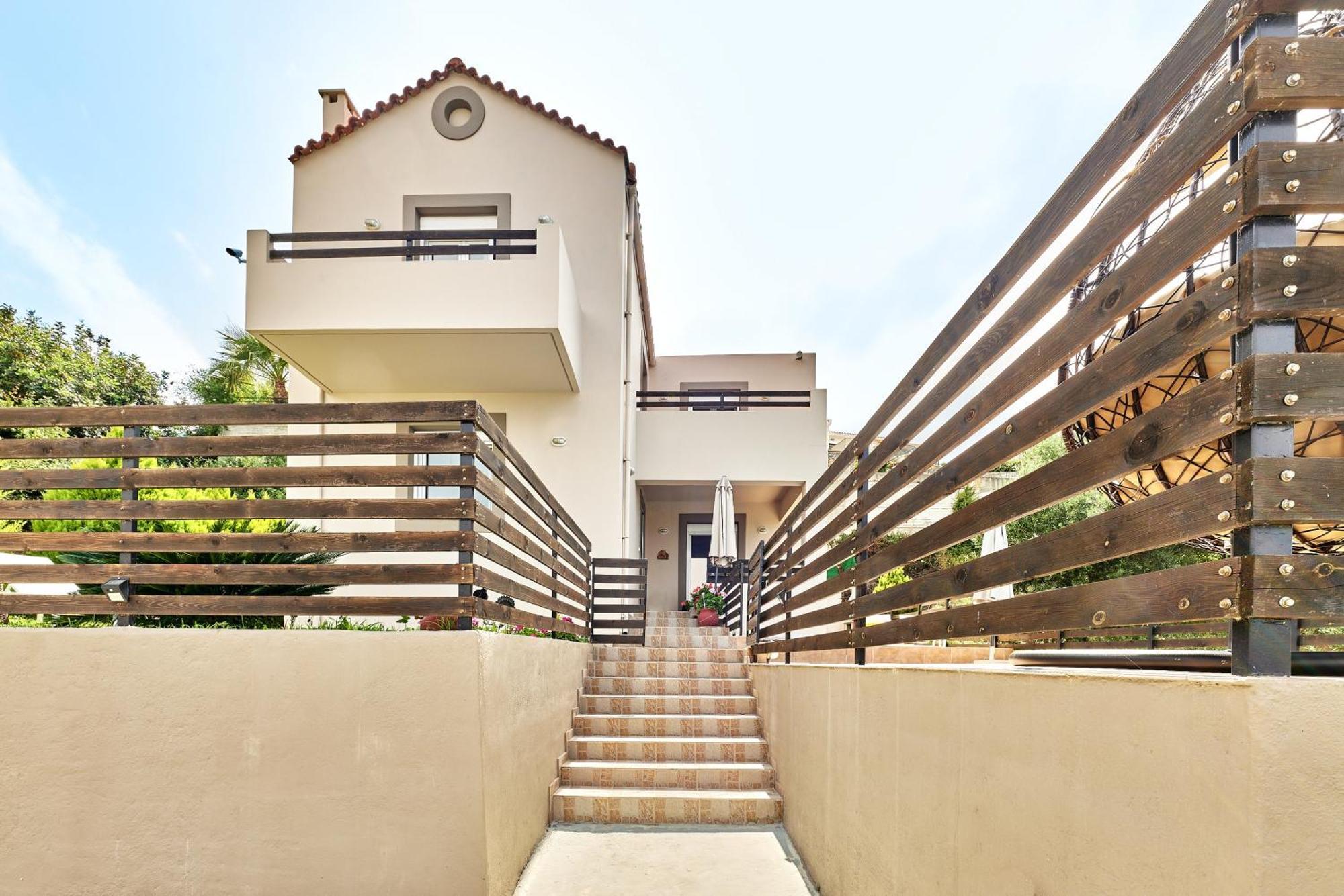 Exclusive Villa - Amazing View & Private Pool Agia Triada 外观 照片